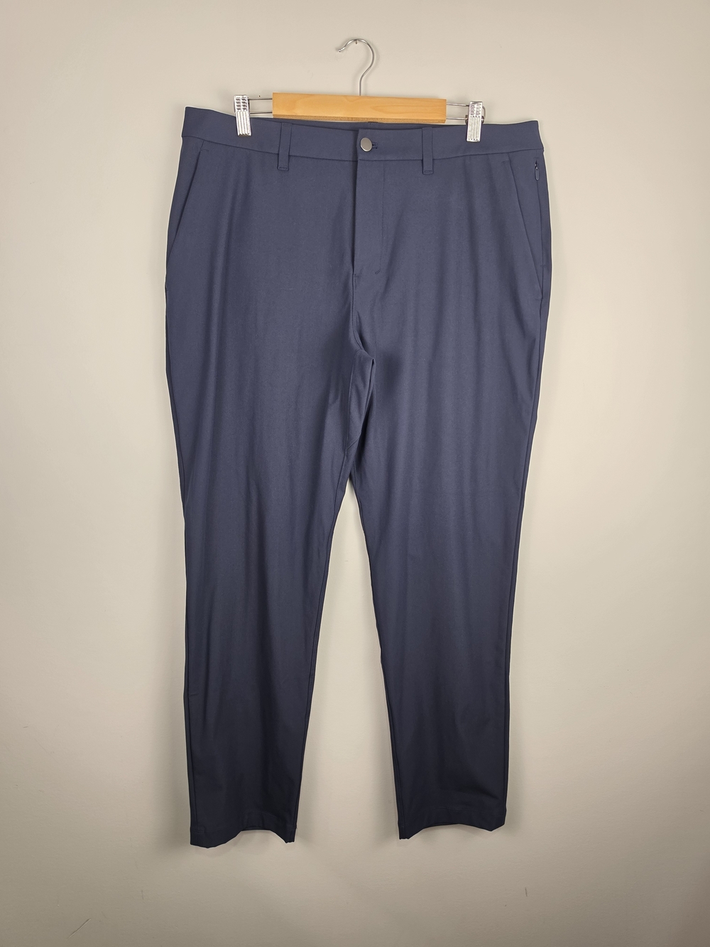 Lululemon Men's ABC Classic-Fit Trouser Warpstreme True Navy Size 36×31